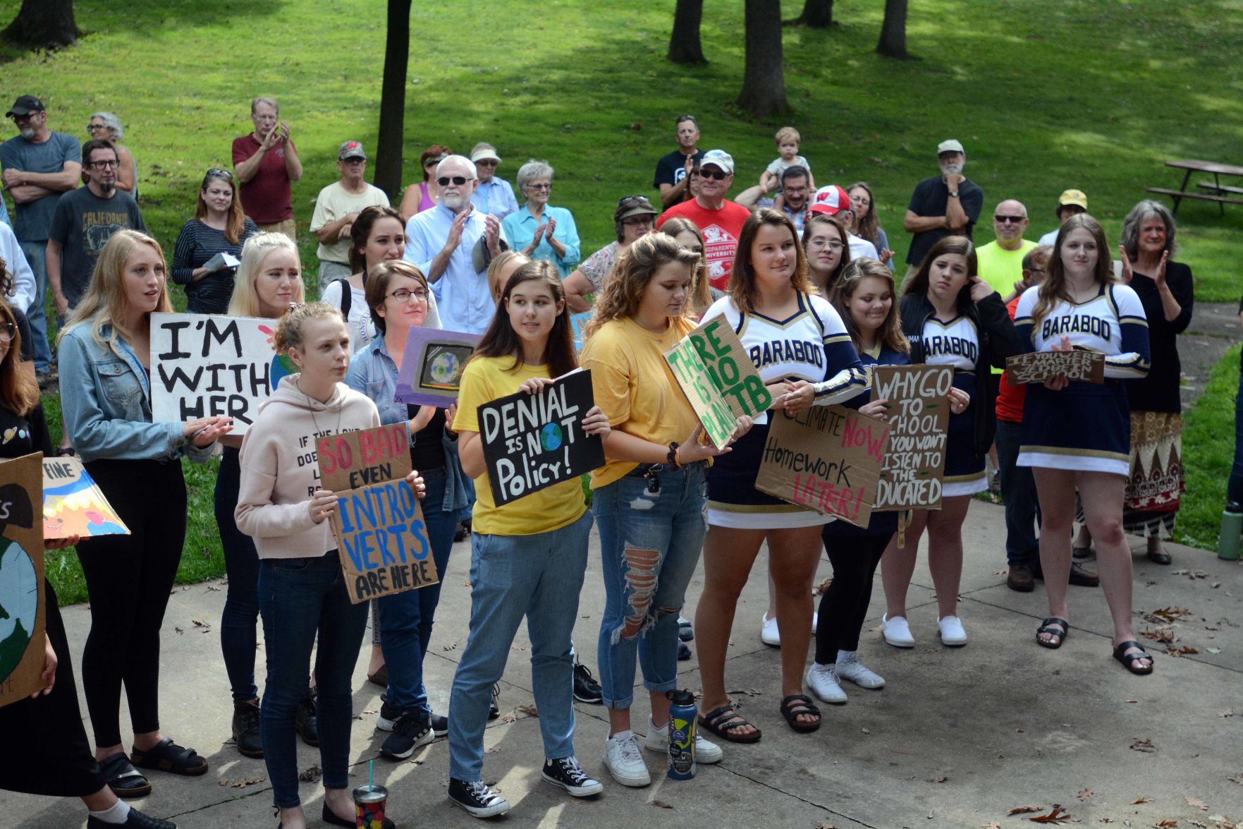 BHS strikes for climate change